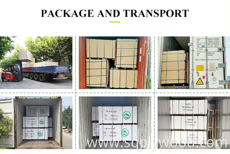 1830*2440 /1220*2440*12mm /15mm /18mm Melamine Faced MDF Board / Slot MDF / Raw MDF Board